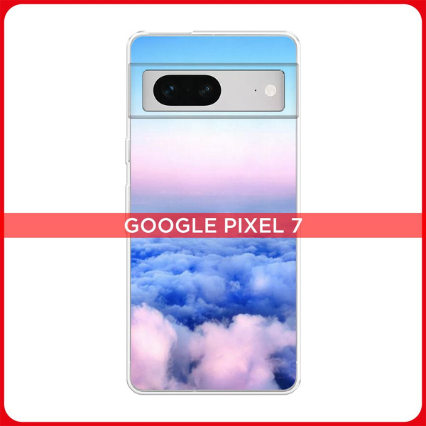 Силиконовый чехол на Google Pixel 7 / Гугл Пиксель 7 Облака - купить с ...