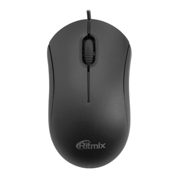 Мышь проводная Ritmix ROM-111 Black ROM-111 Black, черный - купить по ...