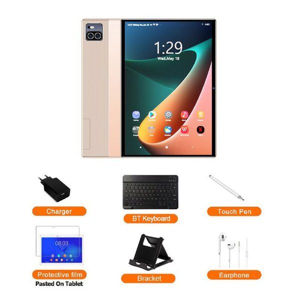 Купить планшет 2024 Pad 5 Pro Планшетный компьютер Android 13 ...