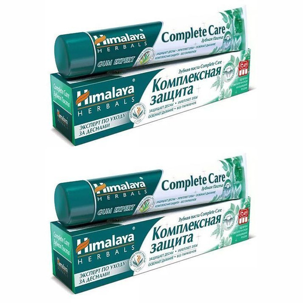 Himalaya Herbals Зубная паста Total Care "Комплексная защита", 75 мл, 2 ...