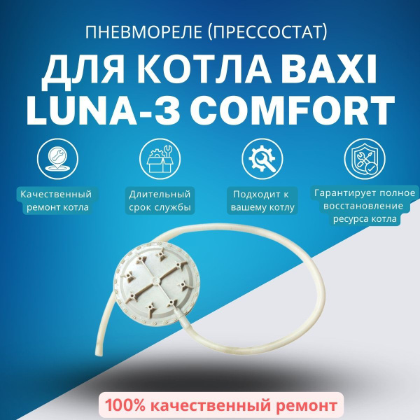 Запчасти и аксессуары для котлов Моё тепло Пневмореле (прессостат) для ...