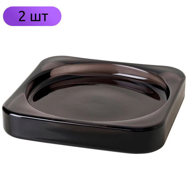 Подсвечник ИКЕА ГЛАСИГ, черный, стекло, 2 шт. 24848431 - купить по ...