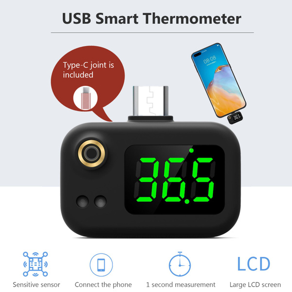 USB-умный термометр USB-интеллектуальный термометр Портативный мини ...