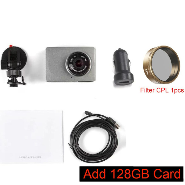 Видеорегистратор xiaomi YI Smart Dash Cam_черно-серый - купить в ...