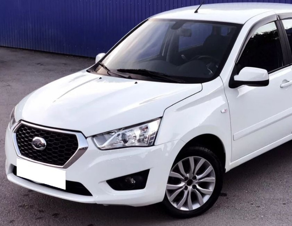 Бампер передний DATSUN Mi-Do Датсун Ми-До (2015-2020 г.) БЕЛОЕ ОБЛАКО ...