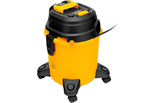 Строительный пылесос Denzel Пылесос строительный RVC20, 1400 Вт, бак 20 ...
