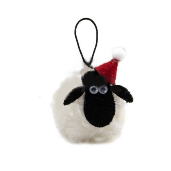 Новогодняя игрушка GoSi для кошек Барашек КАКСЫН, 5 см - купить с ...
