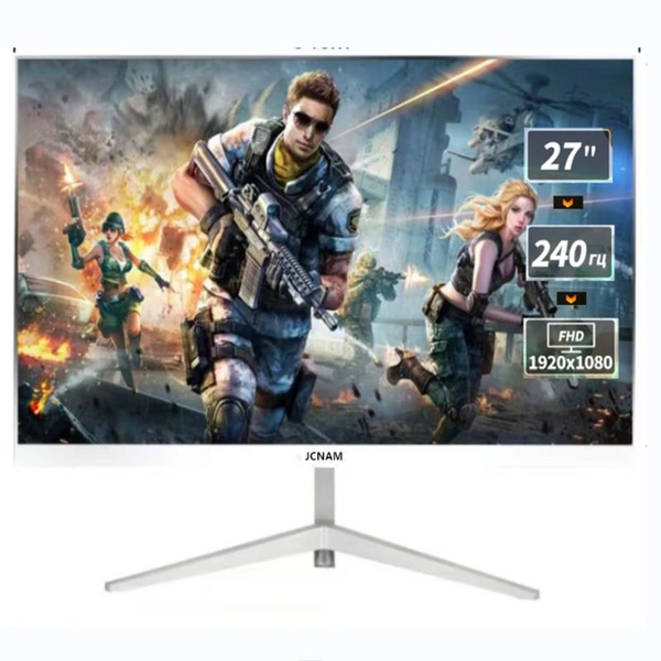 Монитор JCNAM 240 гц игровой плоский без рамки full hd 27" - купить по ...