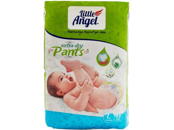 трусики-подгузники Little Angel Extra Dry Extra Dry, 5/XL 12+кг ...