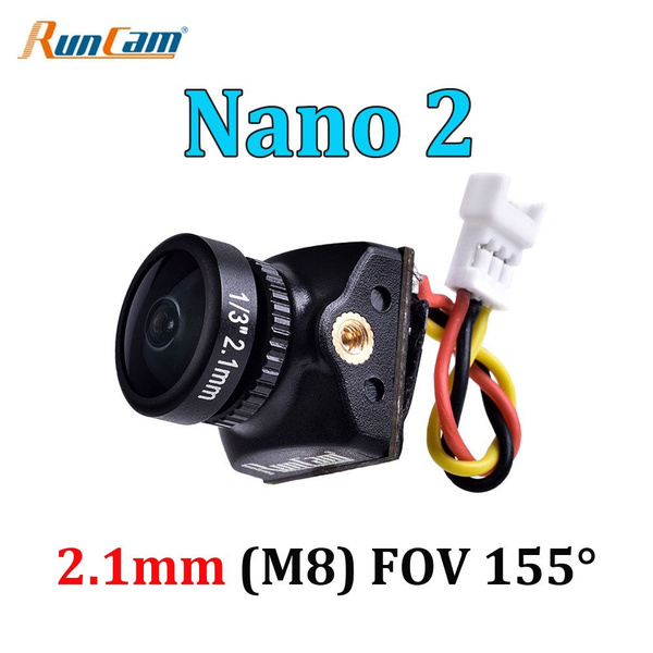 RunCam Nano 2 FPV камера 2,1 мм M8 FOV 155 CMOS NTSC Mini для гоночного ...