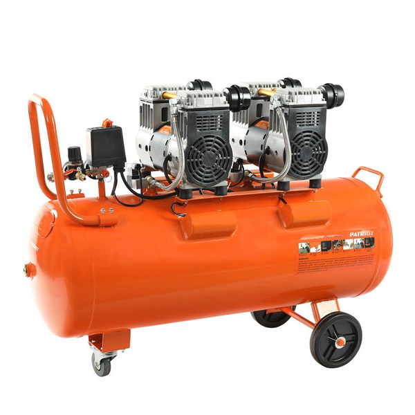 Компрессор Безмасляный PATRIOT, 2200 Вт - купить по выгодным ценам в ...