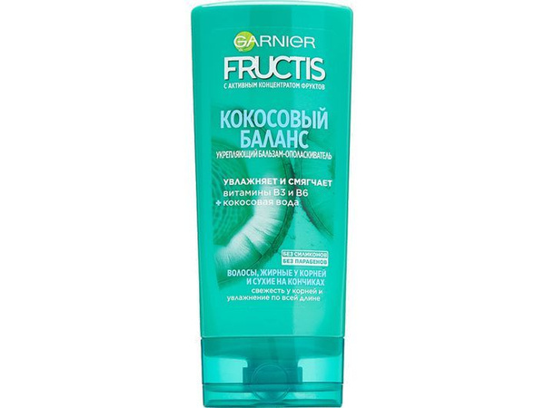 Бальзам-ополаскиватель Fructis Fructis Кокосовый Баланс - купить с ...
