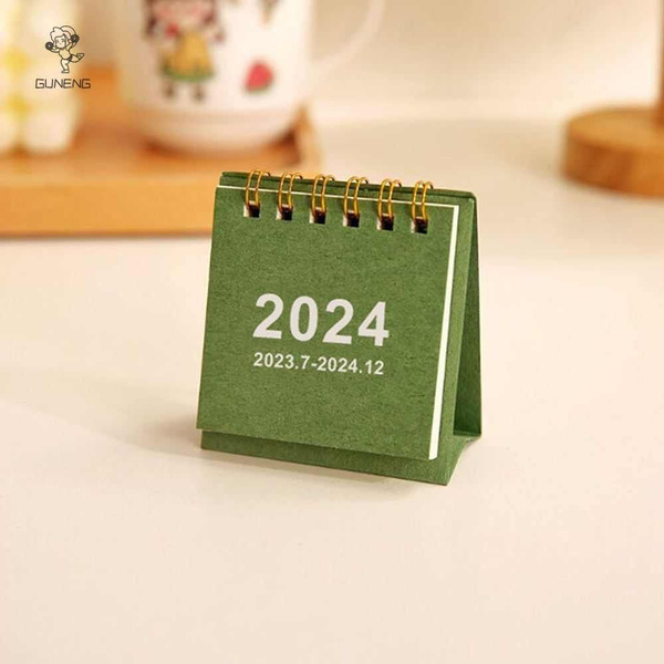 2023-2024 Мини - настольный календарь, переносной блокнот diy календарь ...