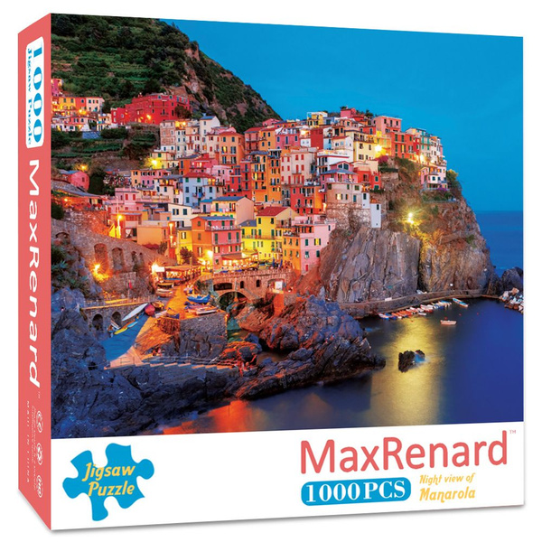 Головоломки для взрослых и детей MaxRenard Jigsaw Puzzle "Night view of ...