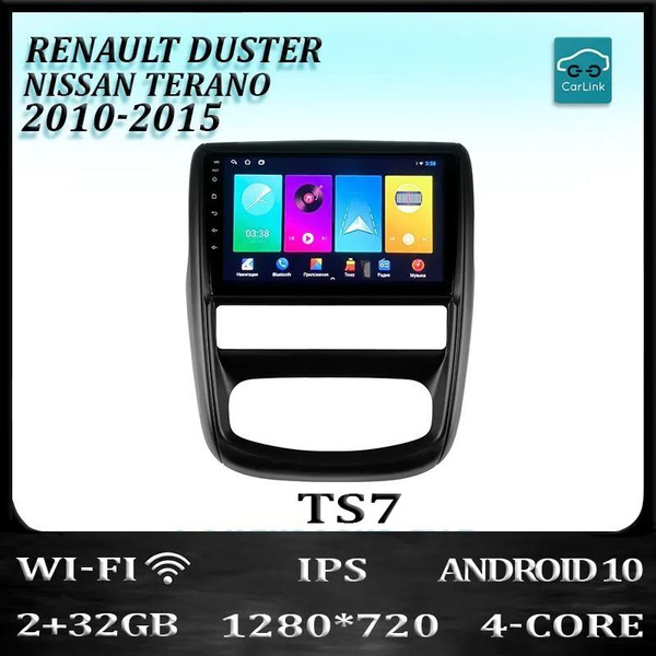 Штатная автомагнитола TS7/ 2+32GB/для Renault Duster 1 2010-2015/ Рено ...