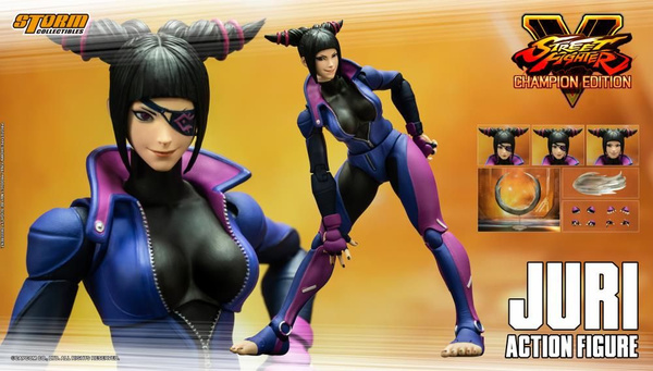 Фигурка Джури Хан - Стрит Файтер 5. Juri Han - Street Fighter 5. Storm ...
