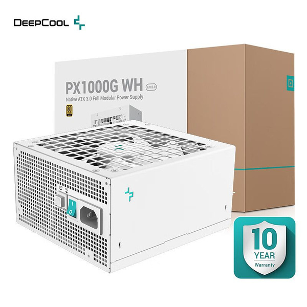Блок питания компьютера Deepcool PX1000G WH, 1000 Вт (DEEPCOOL PX1000G ...