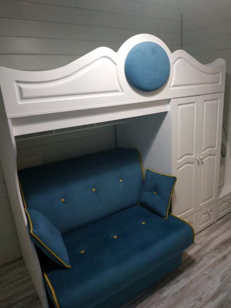 Двухъярусная кровать HAPPY HOME Прованс 4x89x192 см - купить по ...