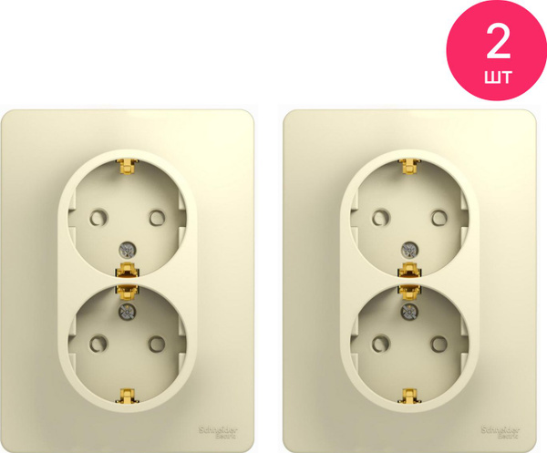 Розетка силовая штепсельная Systeme Electric / Систем Электрик Glossa ...