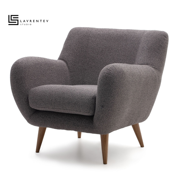 Кресло olaf, 1 шт., 78х93х78 см, Букле купить по доступной цене с ...