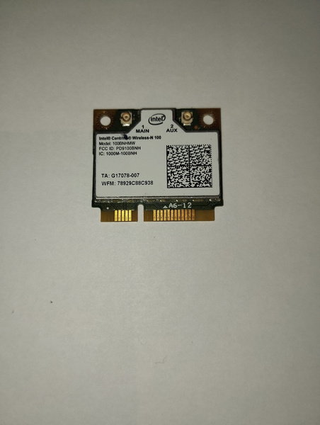 Wi-Fi модуль Intel Centrino Wireless-N 100 100BNHMW купить на OZON по ...