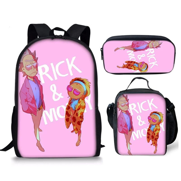 Набор рюкзаков школьных Rick and Morty - купить с доставкой по выгодным ...