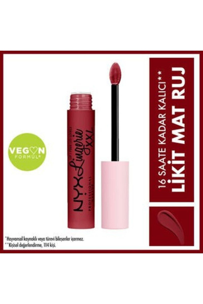 NYX Professional Makeup помада для губ Жидкая губная помада Linger Xxl ...