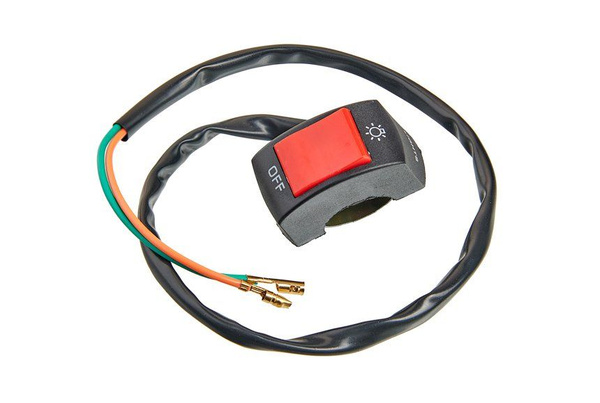 Кнопка включения двухпозиционная с креплением на руль - купить с ...