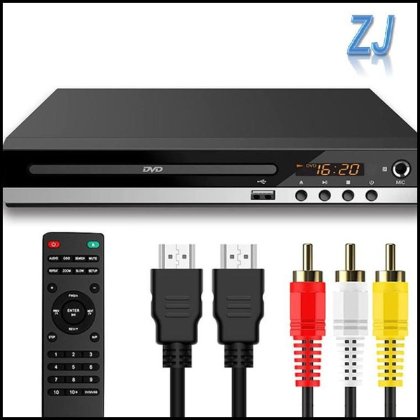 DVD-плеер 4K HD 1080P Поддержка Подключения HDMI, TV CD/DVD-плееры Для ...