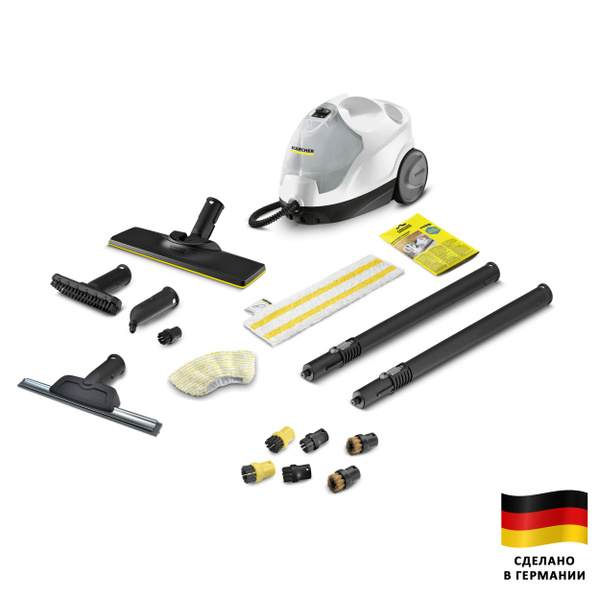 пароочиститель karcher sc 4 easyfix белый аксессуары velercart