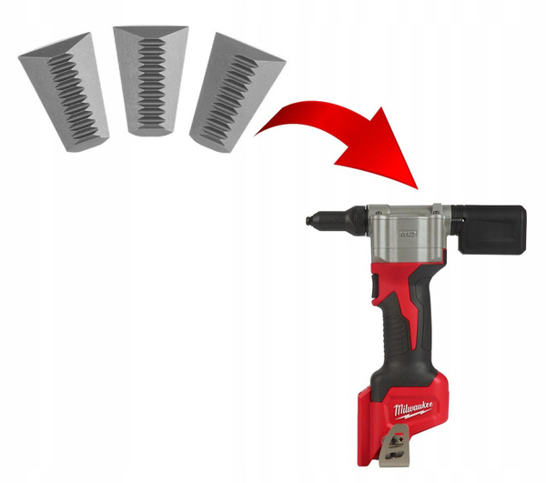 Губки для заклепочника Milwaukee M12 BPRT - купить с доставкой по ...