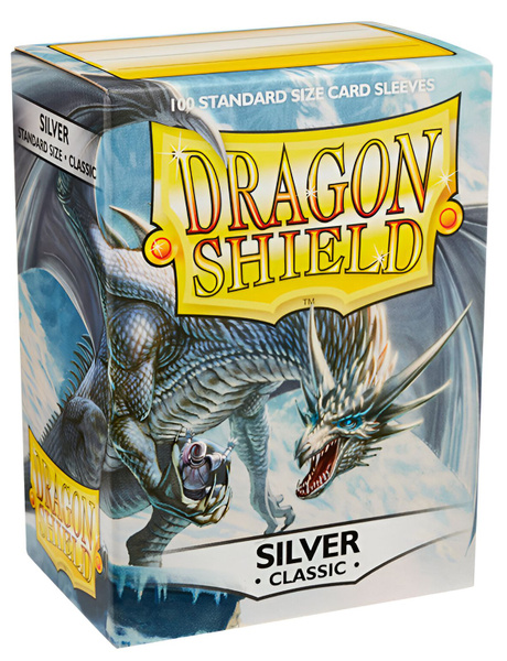 Протекторы Dragon Shield серебряные (100 шт.) - купить с доставкой по ...