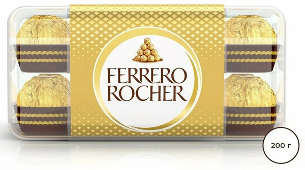 Ferrero Rocher Т16 200г шоколадные конфеты - купить с доставкой по ...
