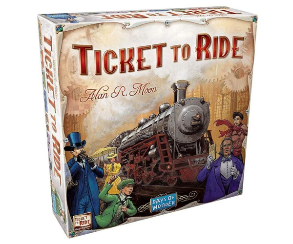 Настольная игра Ticket to Ride Америка - купить с доставкой по выгодным ...