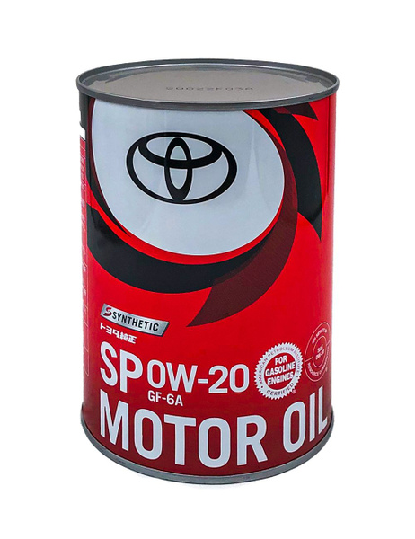 Масло моторное Toyota 0W-20 Синтетическое - купить в интернет-магазине ...