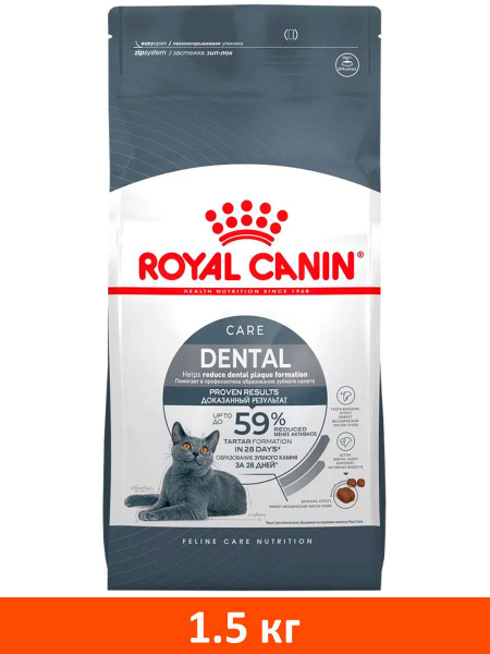 Cat food dental store care