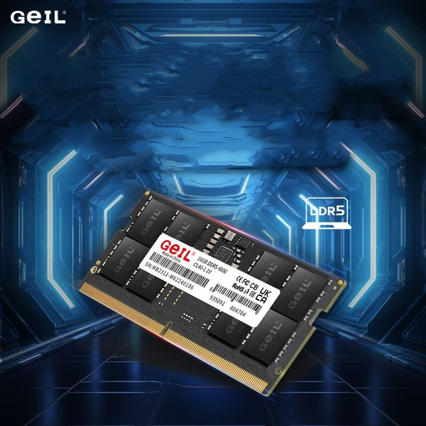 Модуль оперативной памяти GeIL DDR5 4800,Карта памяти для ноутбука.16 ...