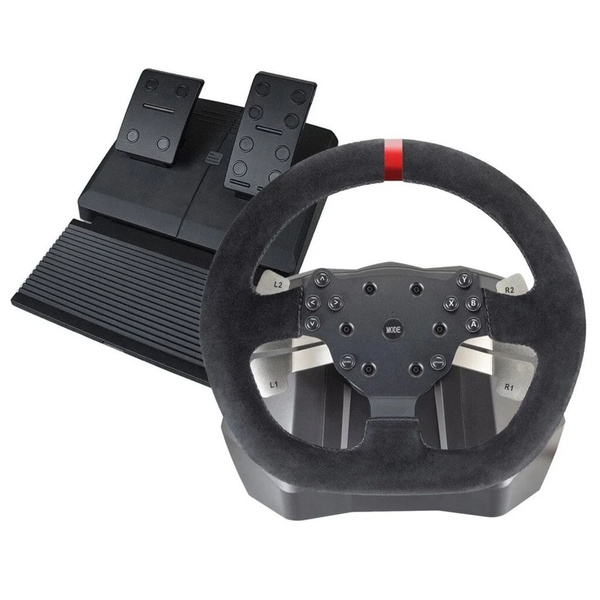 Игровой руль Artplays V-1200 Vibro Premium Leather Edition для PS4, PC ...