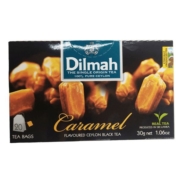 Характеристики Чай черный Dilmah карамель в пакетиках 1,5 г х 20 шт ...