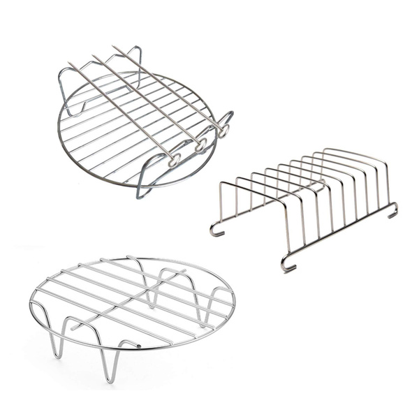 Аксессуары для аэрофритюрницы Круглая решетка для приготовления пищи ...