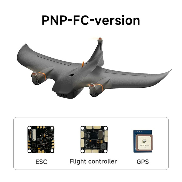 Конвертоплан FIMI Manta VTOL Fixed Wing Black (PNP-FC) - купить с ...