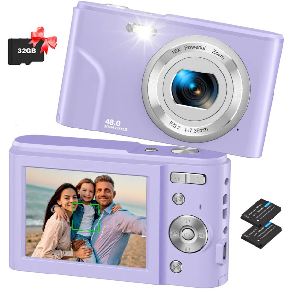 Компактный фотоаппарат STUOGYUM подарок для начинающих фотографов ...