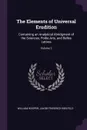 The Elements of Universal Erudition. Containing an Analytical Abridgment of the Sciences, Polite Arts, and Belles Lettres; Volume 3 - William Hooper, Jakob Friedrich Bielfeld