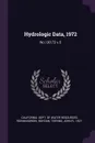 Hydrologic Data, 1972. No.130:72 v.5 - Bohdan Rohmanowski, John R. Teerink