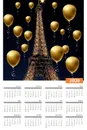 paris eiffel tower 2020 calendar creative blank journal - sir Michael Huhn