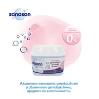 Sanosan Детский крем для ухода за кожей 150 мл/крем в подарок/для новорожденных/для тела/для лица /увлажняющий/крем после купания. Спонсорские товары
