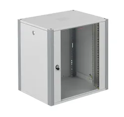 Телекоммуникационный шкаф 15U 600x350 настенный и напольный монтаж.;
Съемные боковые панели и регулируемые по глубине 19 дюймовые  ...