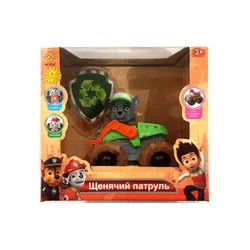 В данной серии игрушек у каждого щенка собственный монстр-кар. Машинка оснащена инерционным двигателем - просто потяните  ...