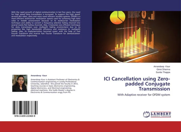 Обложка книги ICI Cancellation using Zero-padded Conjugate Transmission, Amandeep Kaur,Ginni Sharma and Sunita Thappa