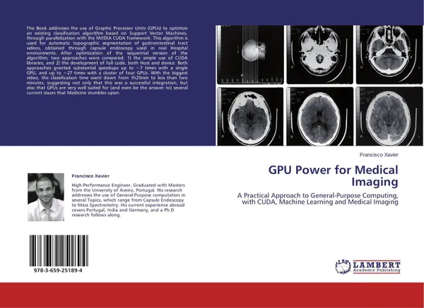 Обложка книги GPU Power for Medical Imaging, Francisco Xavier